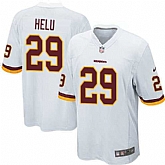 Nike Men & Women & Youth Redskins #29 Helu White Team Color Game Jersey,baseball caps,new era cap wholesale,wholesale hats